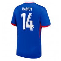 Camiseta Francia Adrien Rabiot #14 Primera Equipación Eurocopa 2024 manga corta